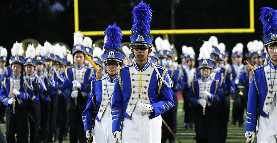 ABRHS Marching Band Takes the Field, Photo Credit: Pamela Fleming
