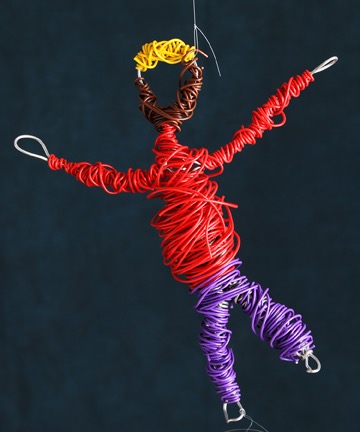 Wired sculpture