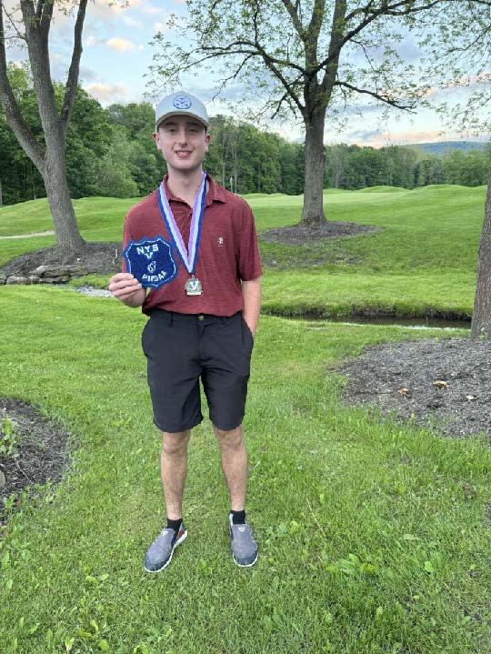  Ryan T. with his Golf trophy