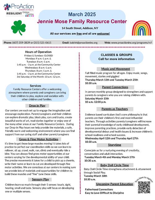 Jennie Mose Resource News