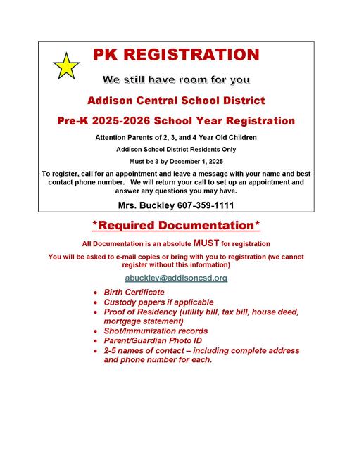 PK Registration Ad