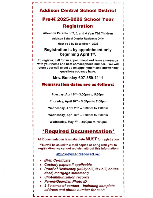 Valley PK Ad 2025-2026