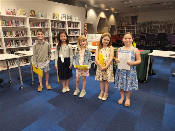  Mrs. Jacobsen's 2nd Grade Students presented at the May 25, 2022 BOE Meeting.