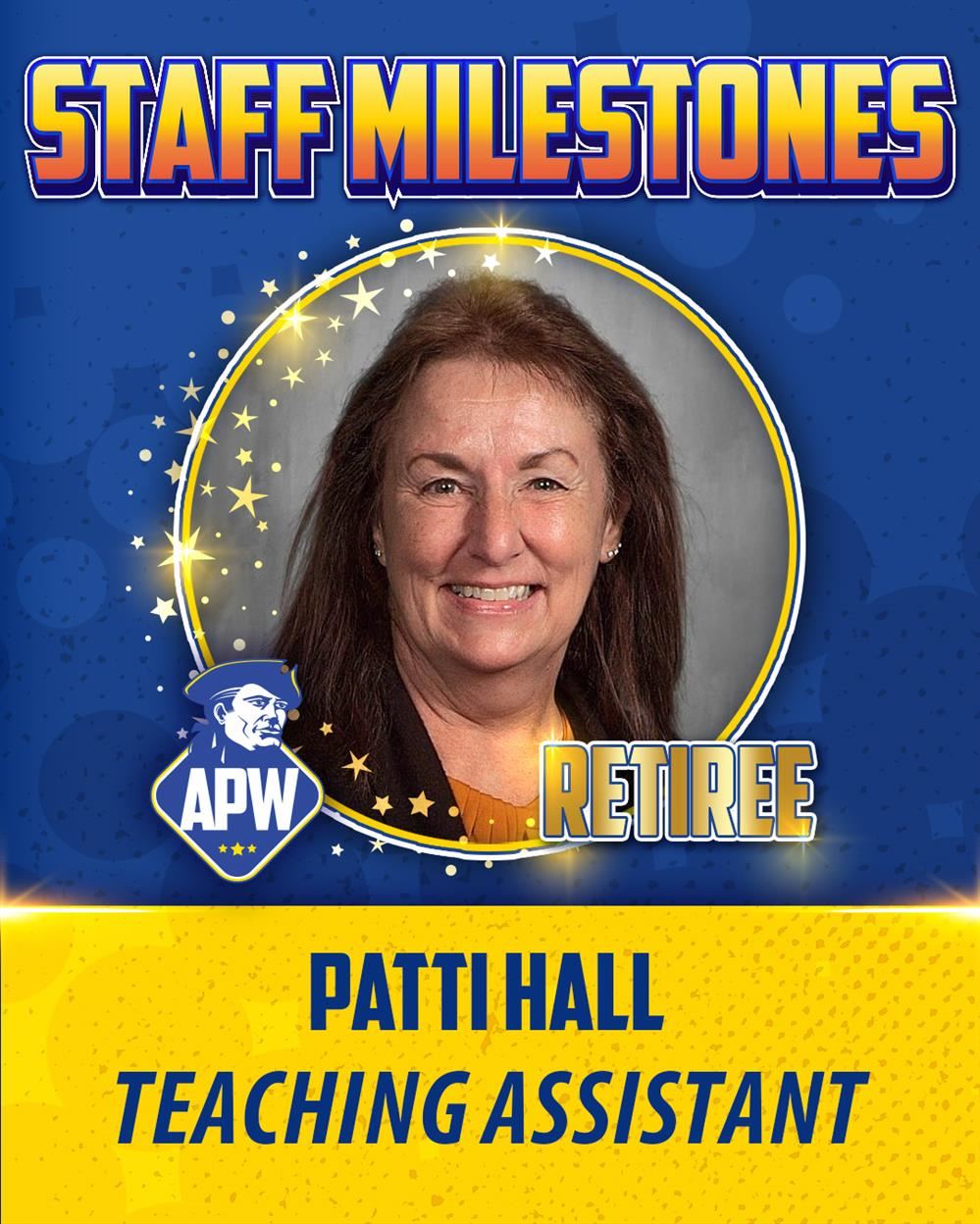  2024 Retiree Patti Hall
