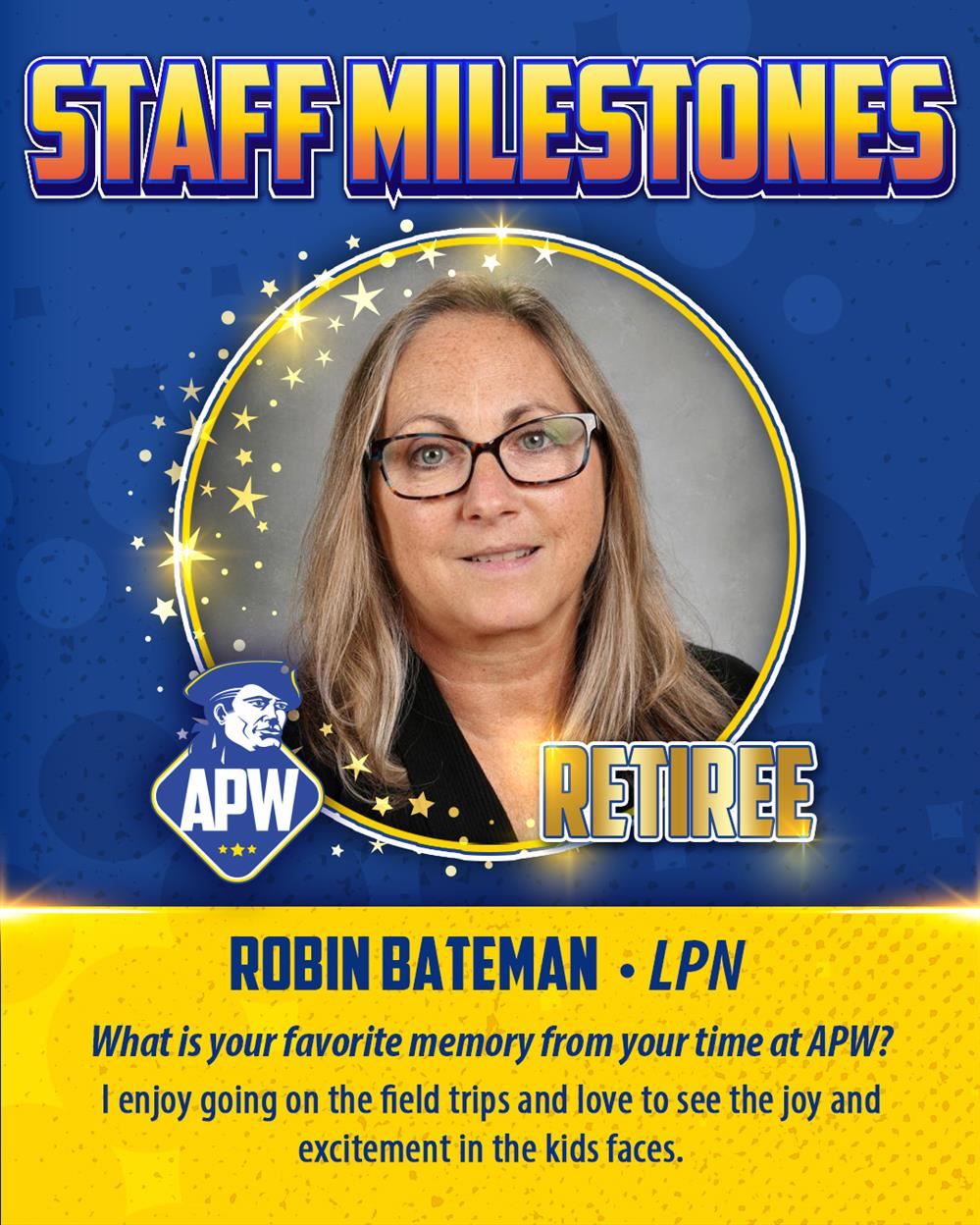 2024 Retiree Robin Bateman