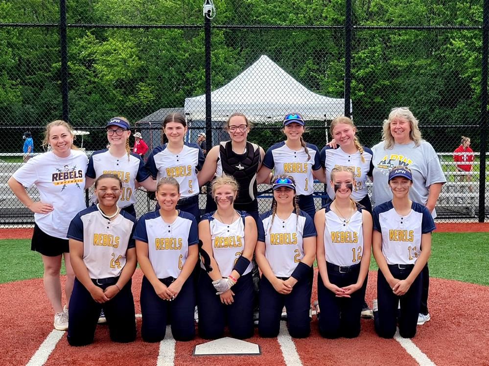 APW varsity softball League Champions