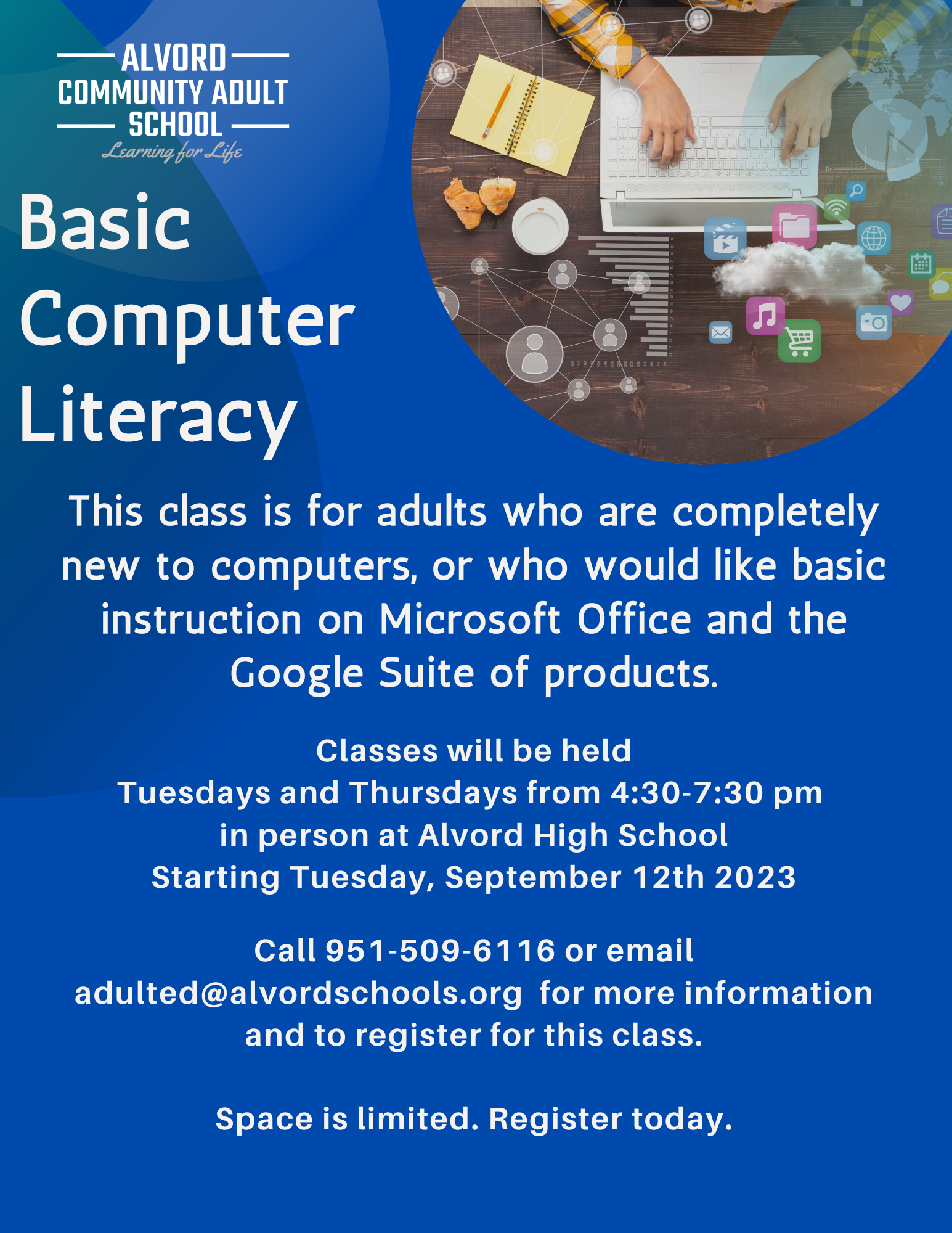 Basic Computer Literacy Flier