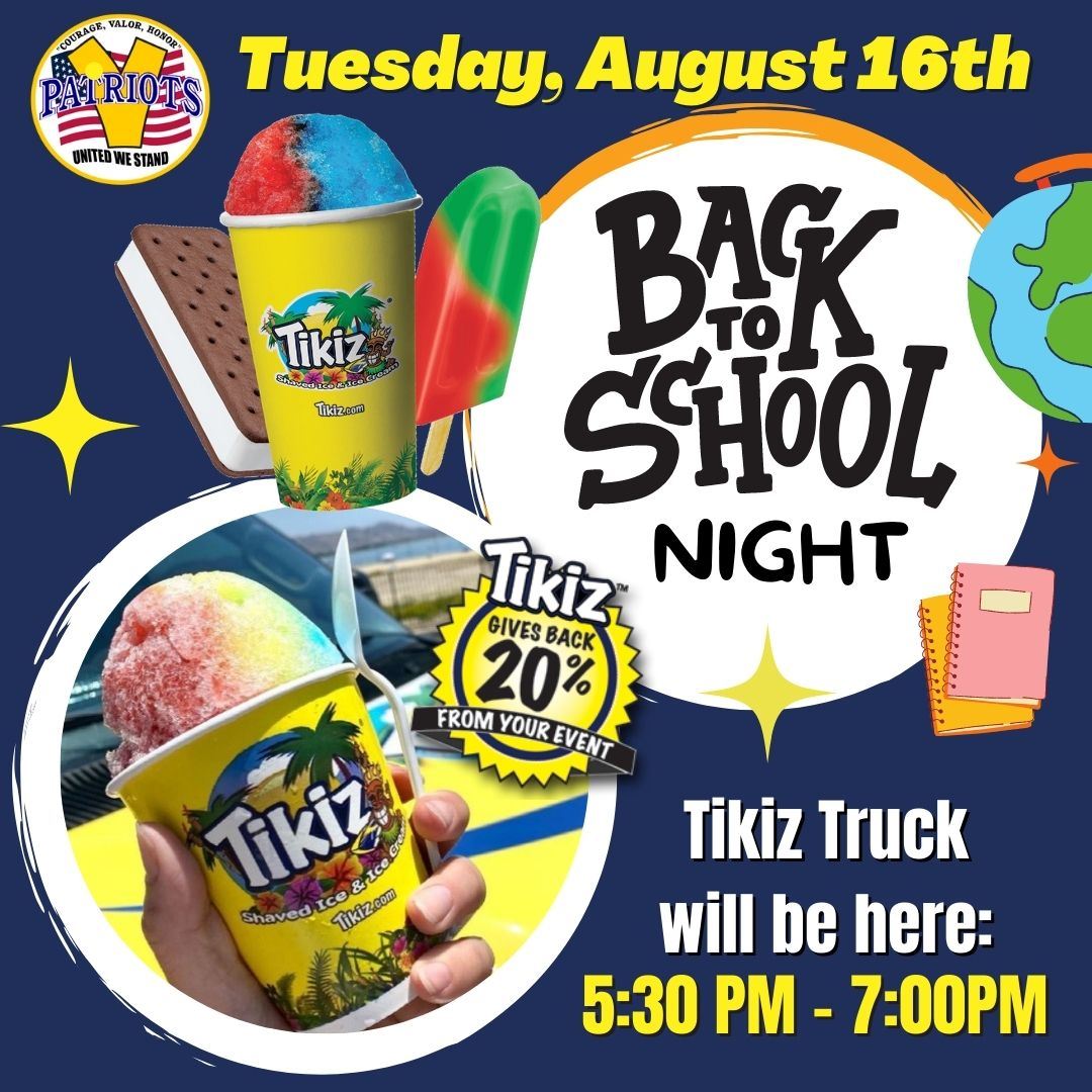 Tikiz Shaved Ice Fundraiser