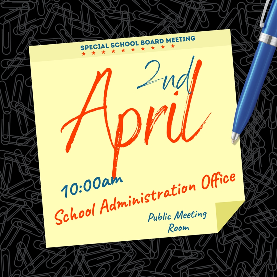 This is the image for the news article titled Special Meeting April 2, 2022