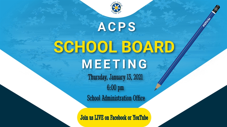 This is the image for the news article titled School Board Meeting 1.13.22