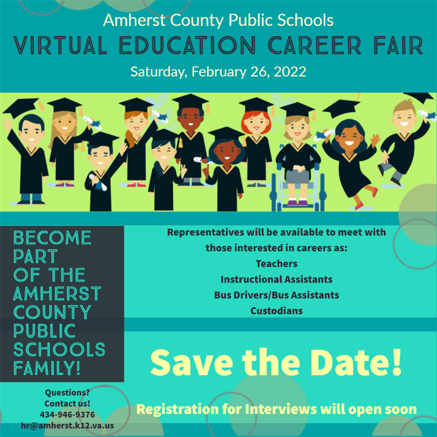 This is the image for the news article titled Virtual Education Career Fair