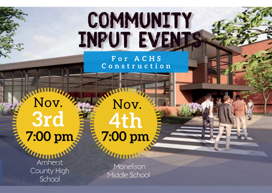 This is the image for the news article titled Construction Community Input Events