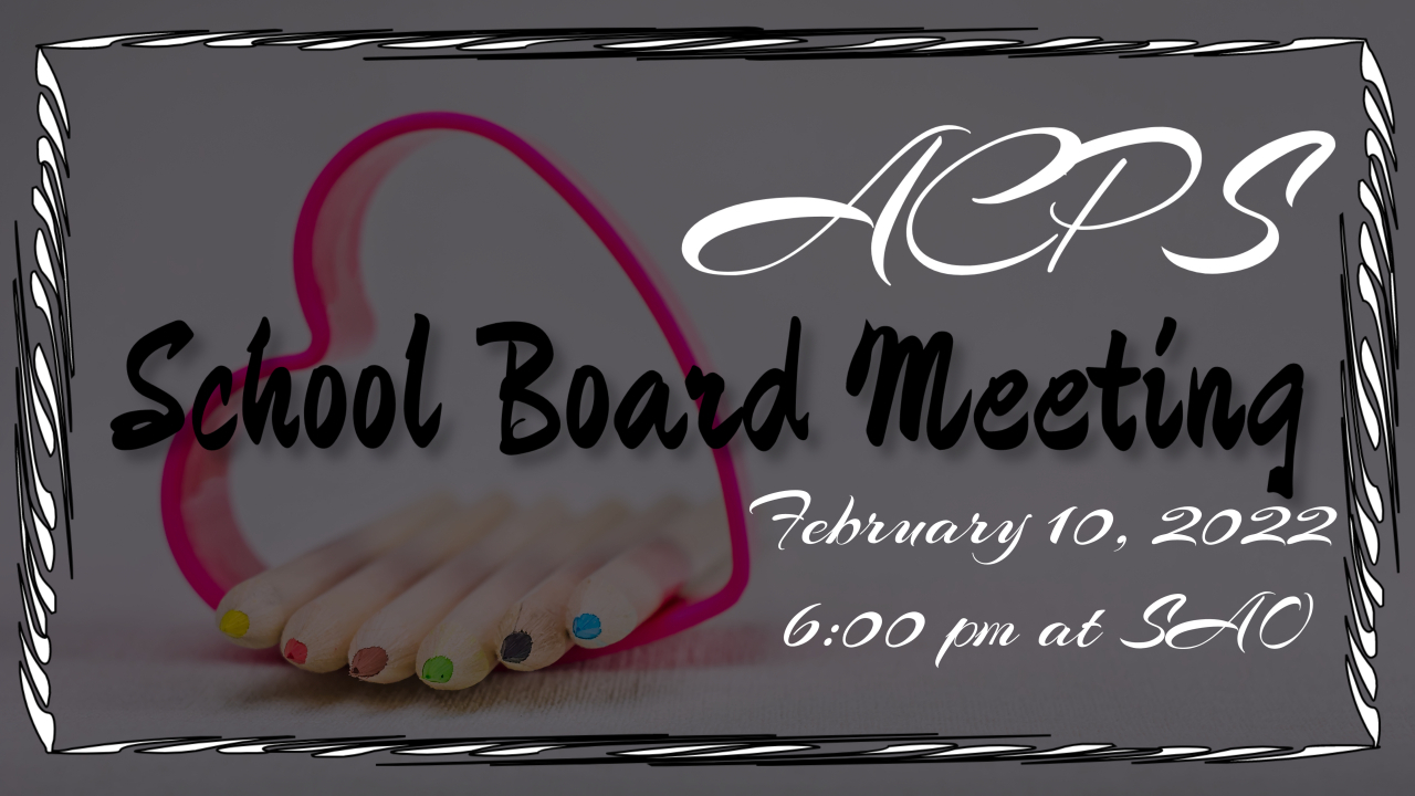 School Board Meeting 2.10.22