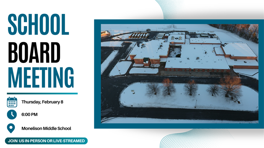 This is the image for the news article titled Regular School Board Meeting 2.8.24