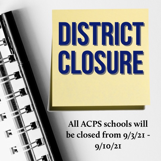 Amherst County Public Schools Announces a District Closure  
