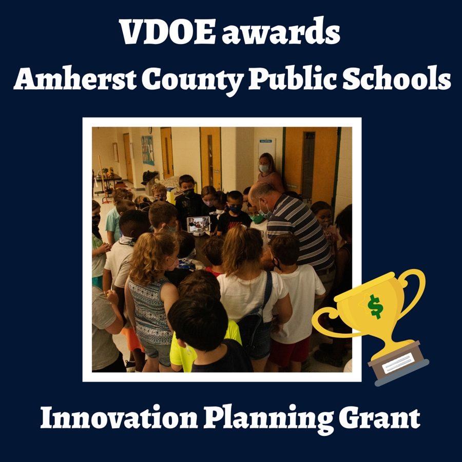 This is the image for the news article titled Amherst County Public Schools receives Innovation Grant