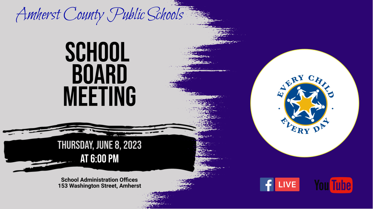 This is the image for the news article titled Regular School Board Meeting 6.8.23