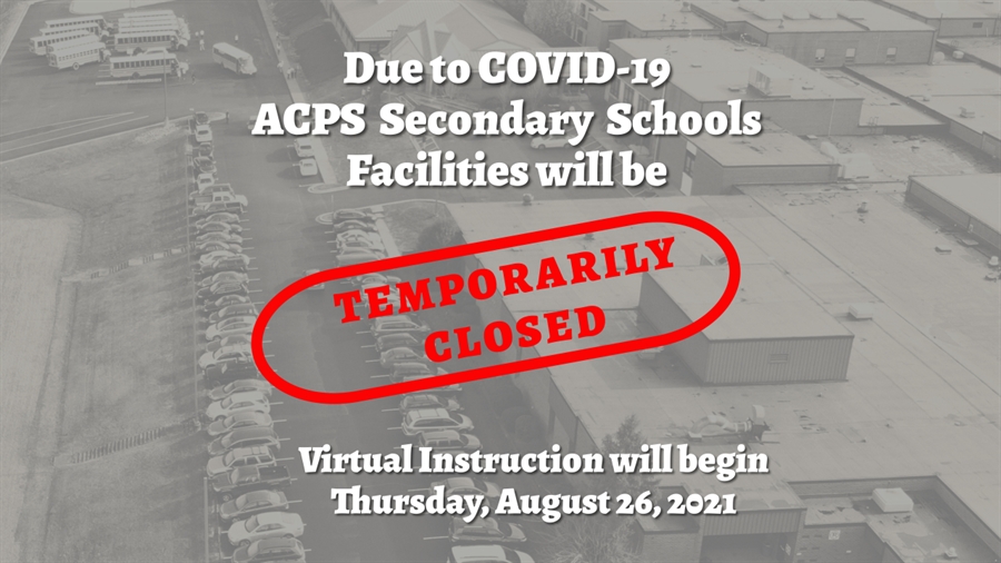 Temporary Closure of Secondary School Facilities
