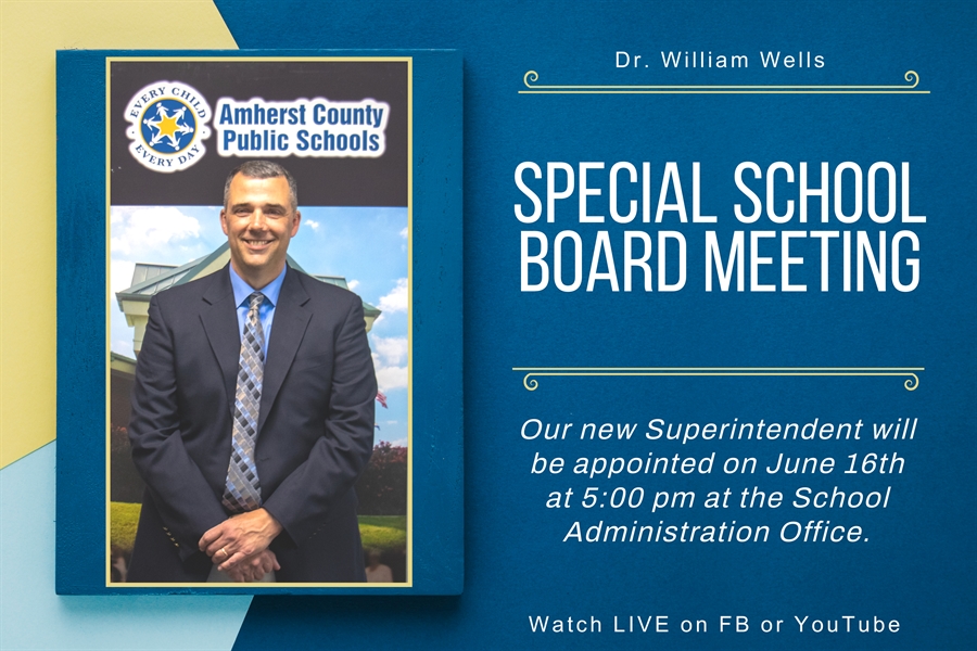 This is the image for the news article titled Special School Board Meeting 6.16.22
