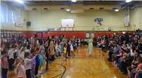 Students at Northeast Elementary School in Amityville took a musical journey around the world during the school’s annual Spring Concert and Art Show.  thumbnail265913
