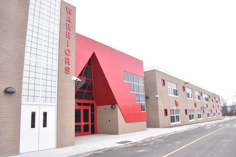 Exterior photo of school building