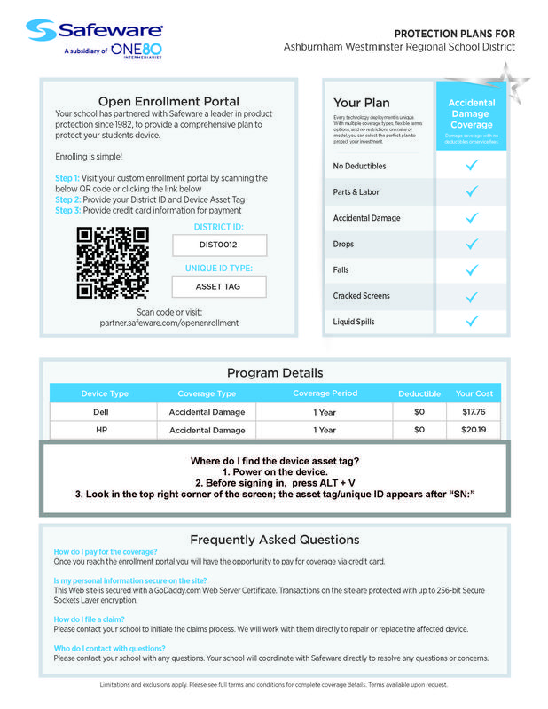 Chromebook Insurance Information