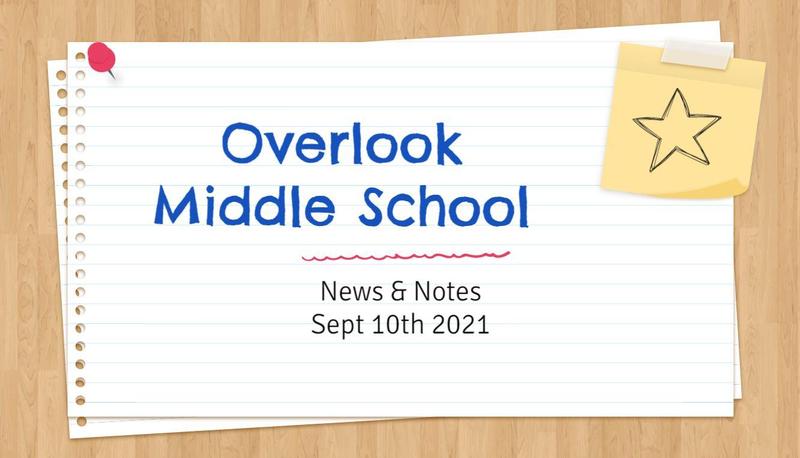 OMS Newsletter September 10, 2021