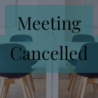 School Committee Meeting Cancelled