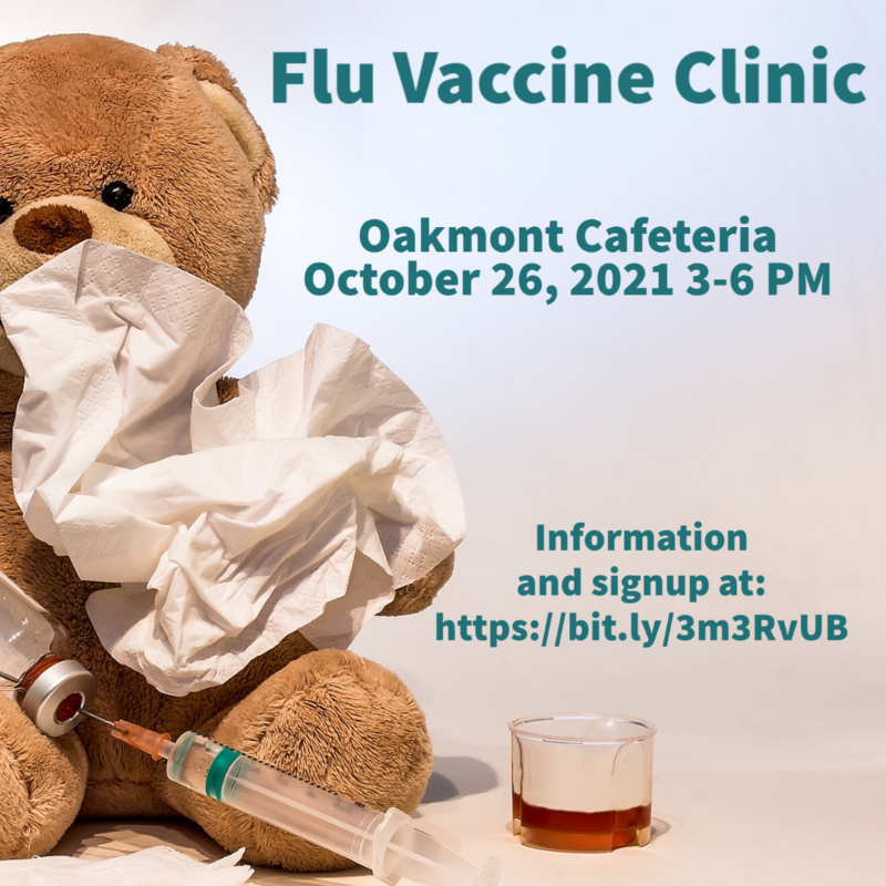 Flu Vaccine Clinic 10/26/2021