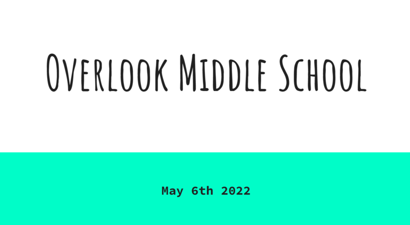 OMS Newsletter May 6, 2022