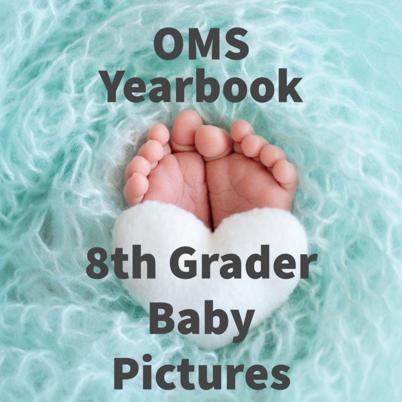 OMS Yearbook 8th Graders Baby Picture