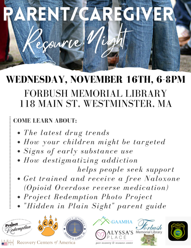 Parent / Caregiver Resource Night 11/16/2022