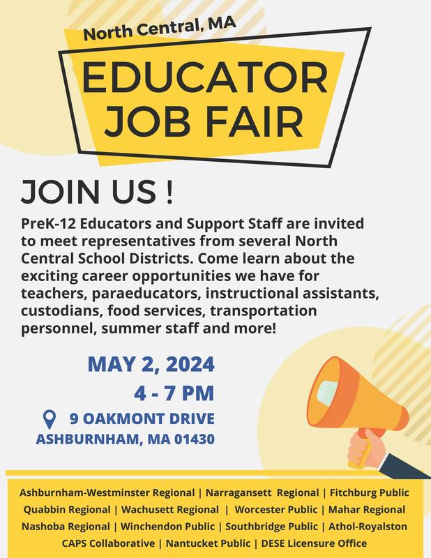 Educator Job Fair 5/2/2024