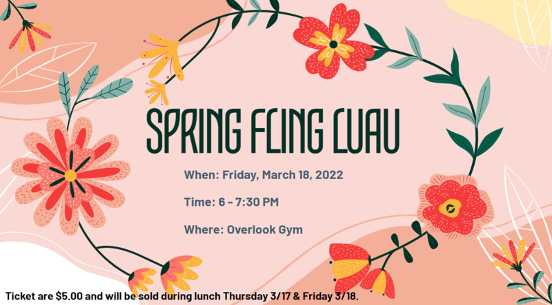 OMS Spring Fling Dance March 18th