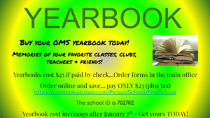 OMS yearbook ordering information