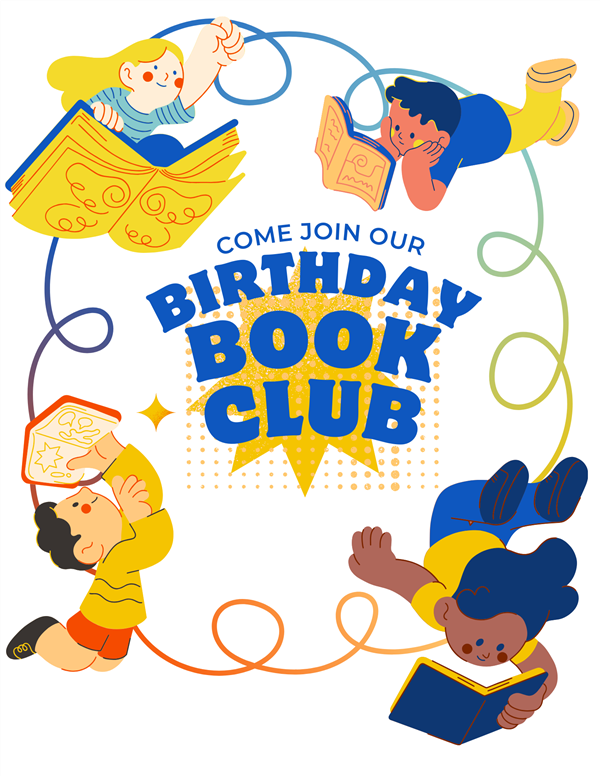 Come join our Birthday Book Club