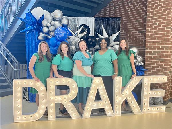 This is a picture of the teachers that serve on the Panthers team.