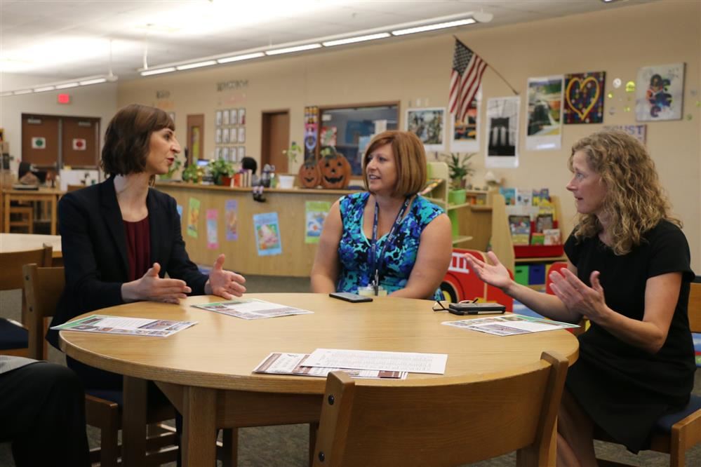 State Superintendent Kathy Hoffman 