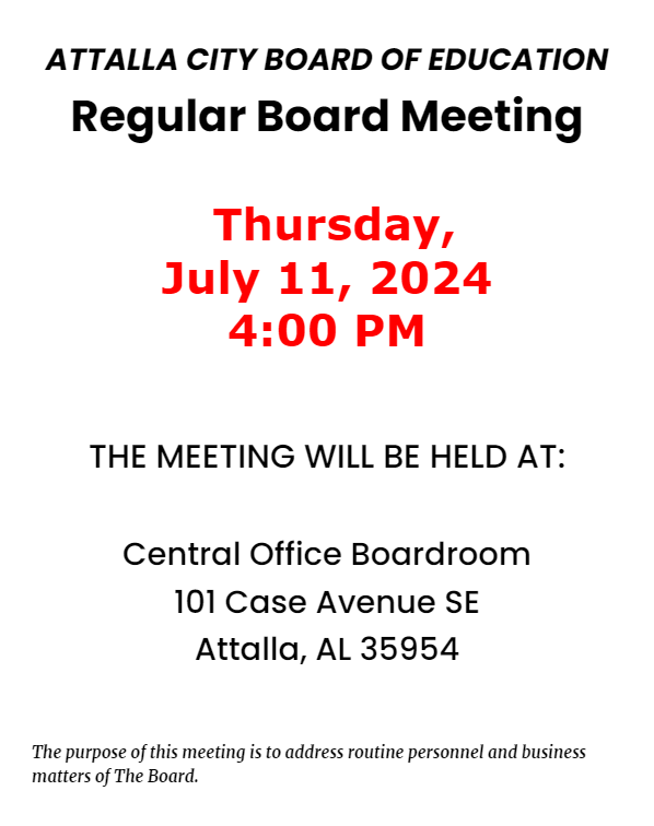 Board Meeting Announcement