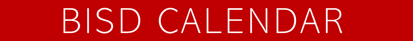 BISD Calendar