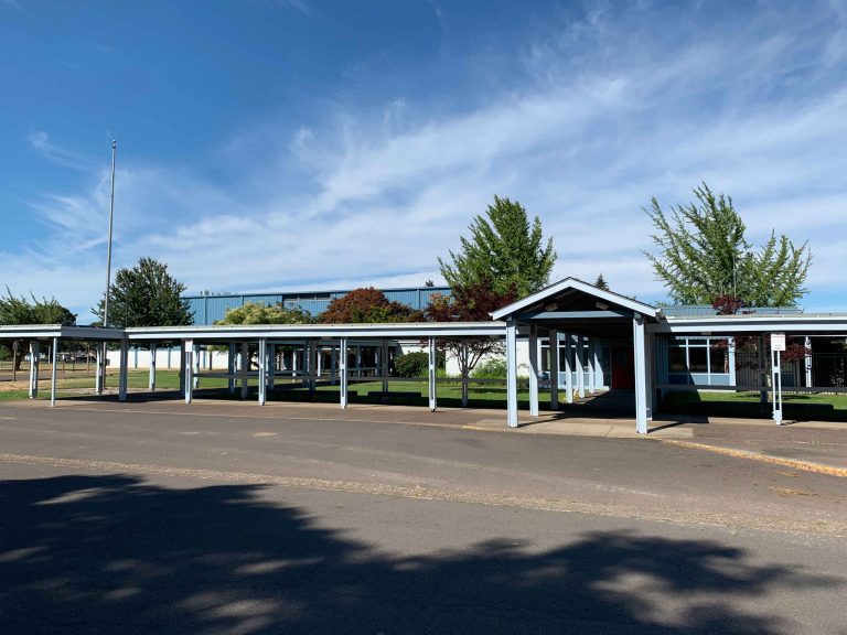 Shasta Middle School building