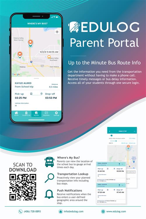 Edulog Parent Portal transportation app