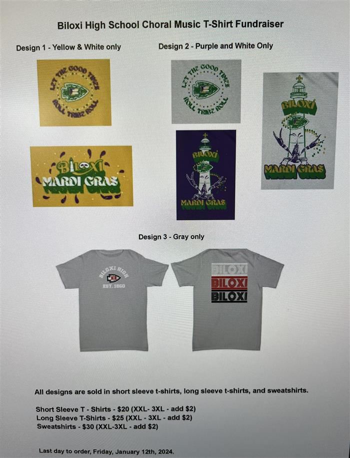 Mardi Gras shirts