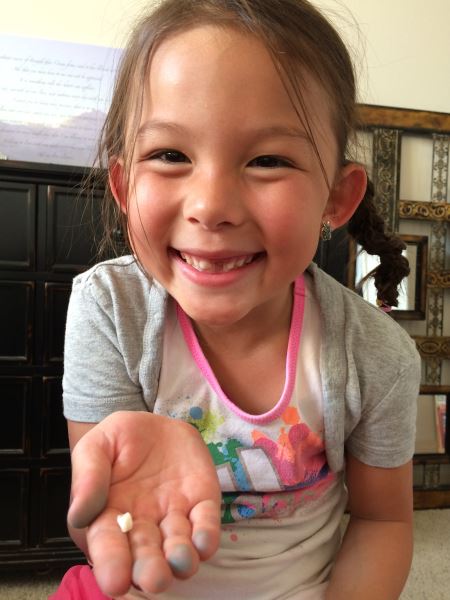 Student visiting the Boise School District Dental Clinic