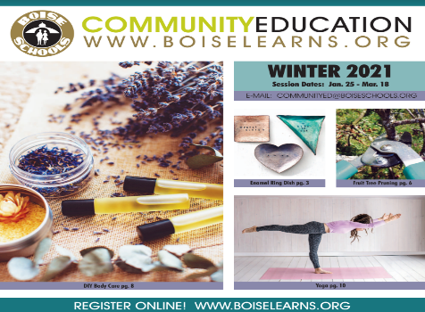This is the image for the news article titled Now Registering! Winter Community Education - We Have A Class For You!