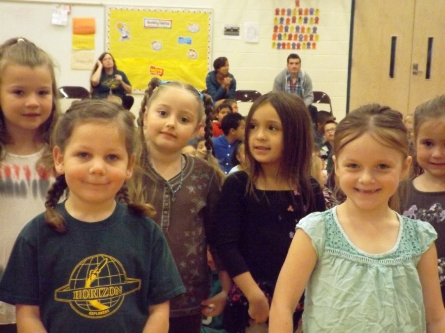 Students at Horizon Elementary