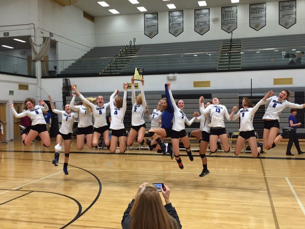 Timberline High School winning the district championship Timberline High School winning the district championship