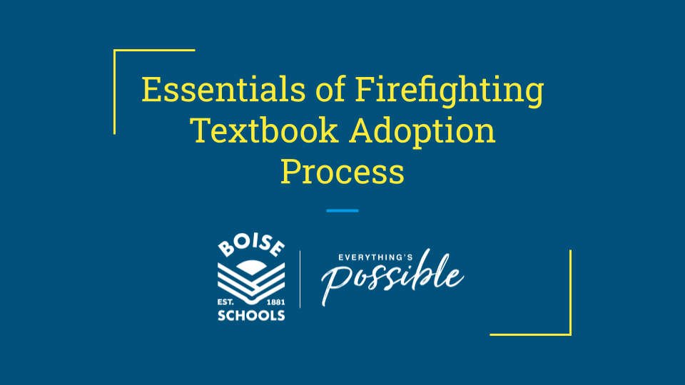 Essentials of Firefighting