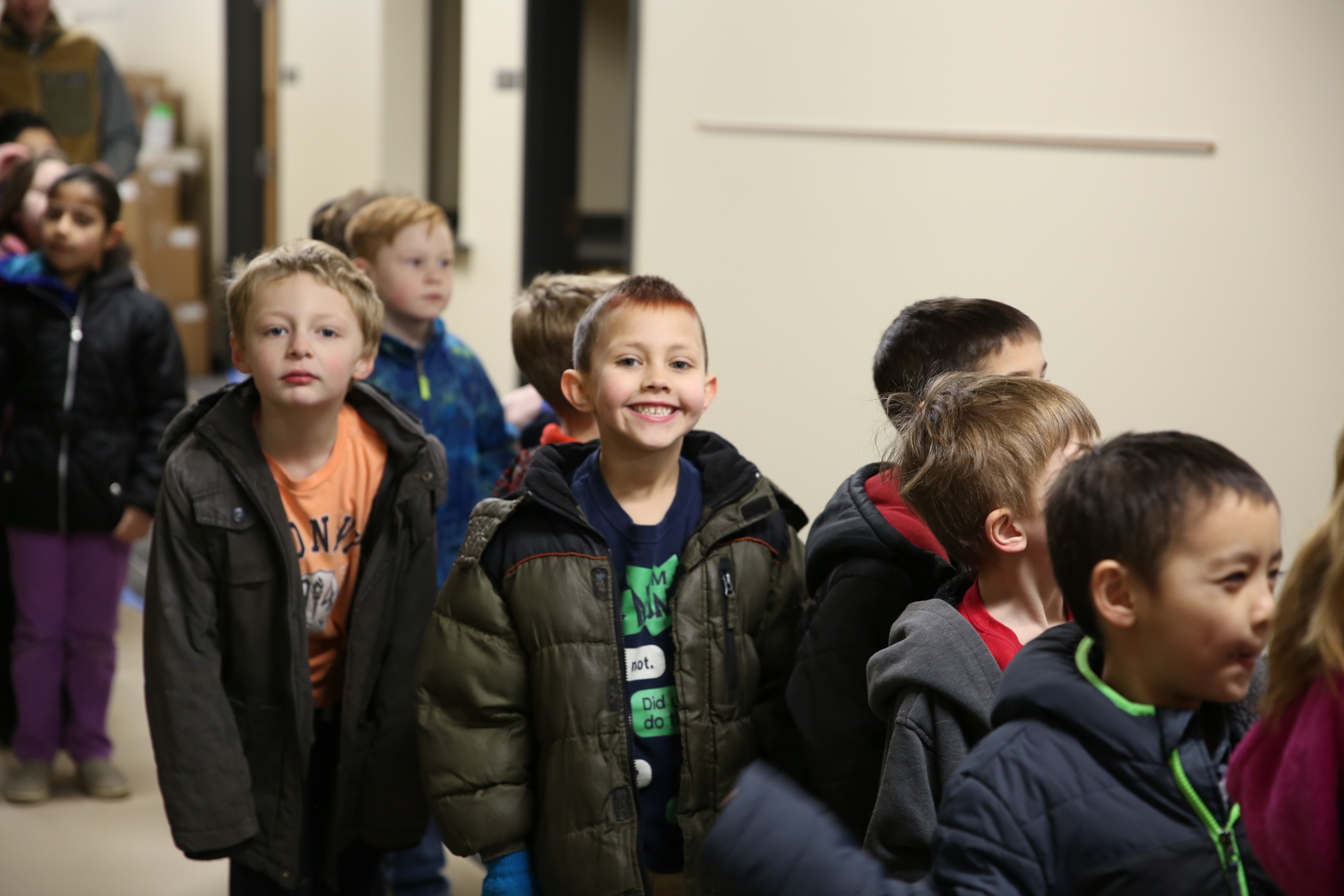 This is the image for the news article titled Watch as Students Tour New Whittier School for First Time