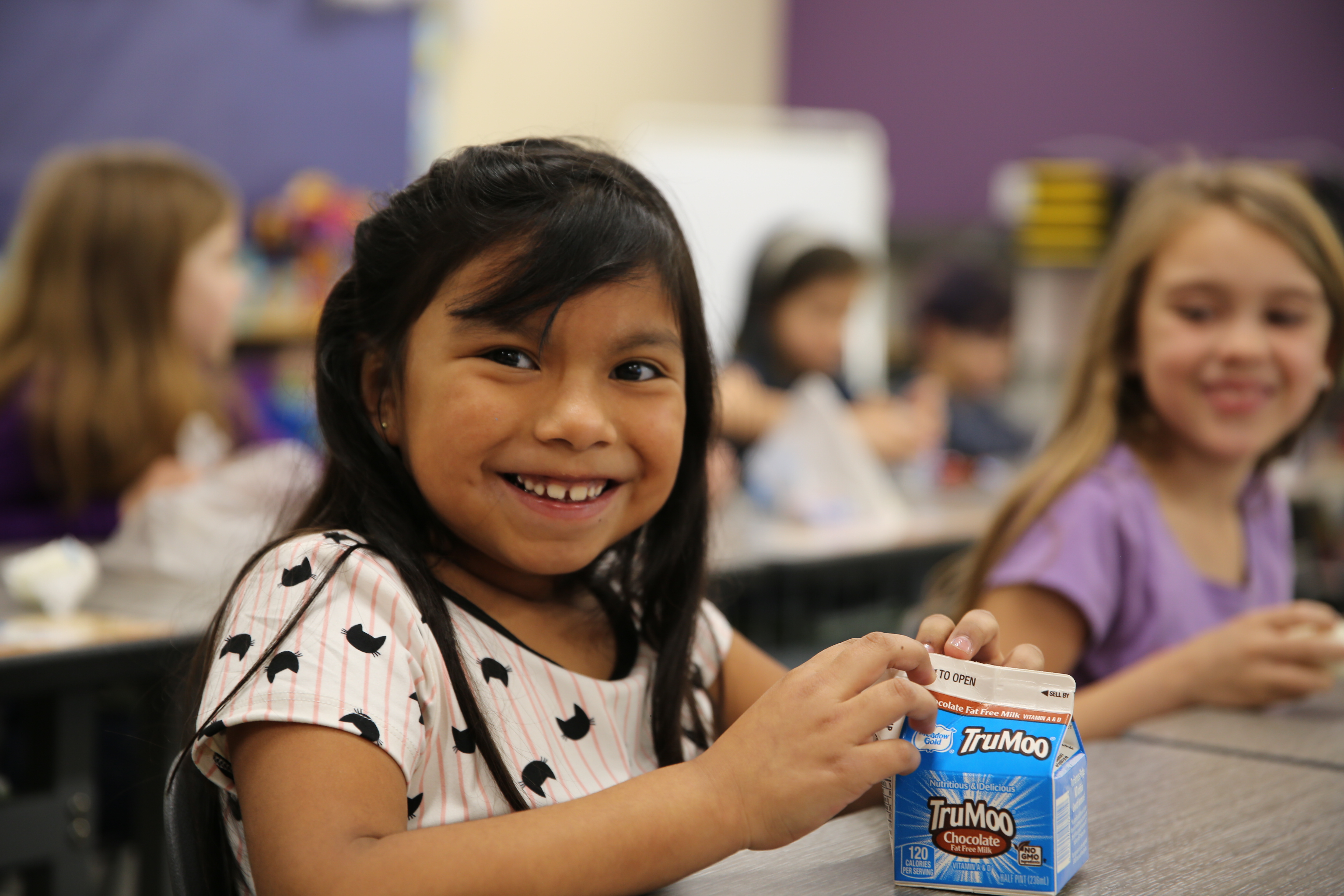 This is the image for the news article titled Students Enjoy First Day of School at New Whittier Elementary